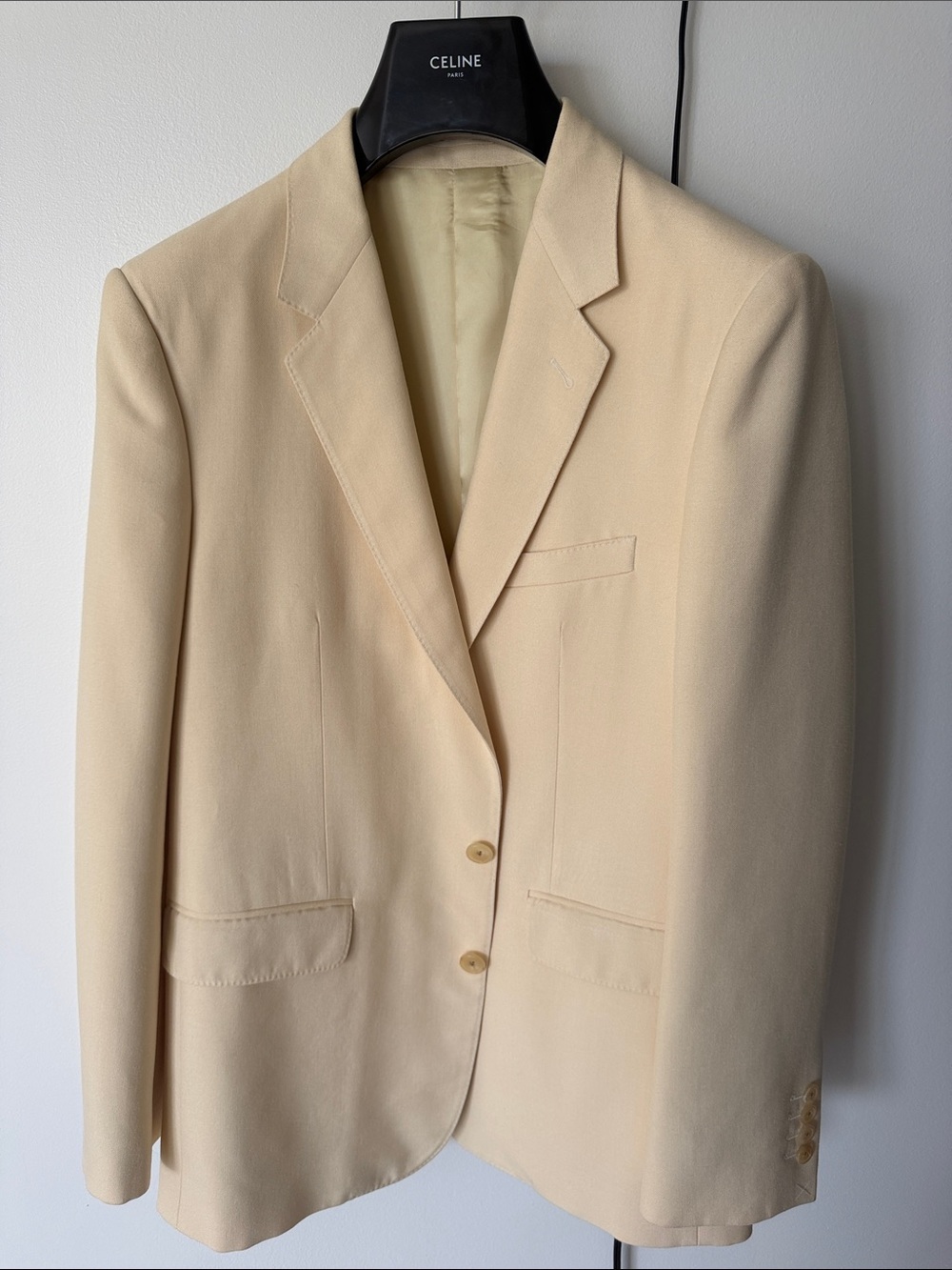 Celine Beige Men's Blazer